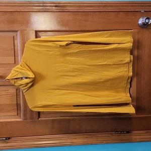 Marigold Tissue JCrew Turtleneck